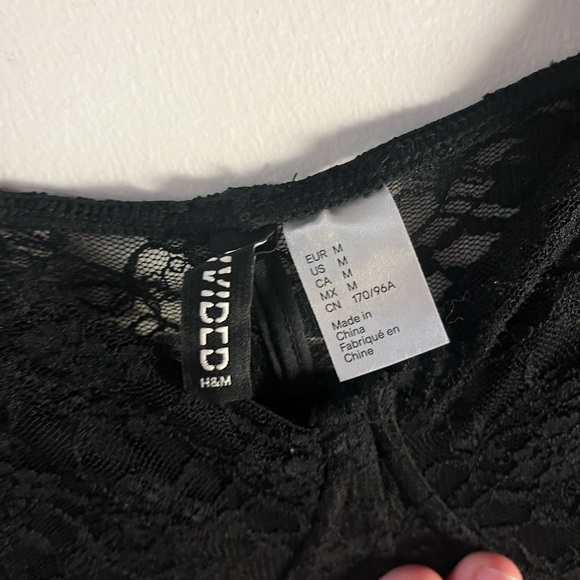 Sheer Lace Black Dress - Picture 5 of 5